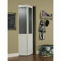 American Wood 36 x 80 in. Half Glass Aspen Bifold Door, Unfinished Pine 854730